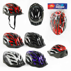 Шолом M 47718 (40) “TK Sport“, 4 види, регулюється за об’ємом, 54 см, в пакеті, ВИДАЄТЬСЯ ТІЛЬКИ МІКС ВИДІВ