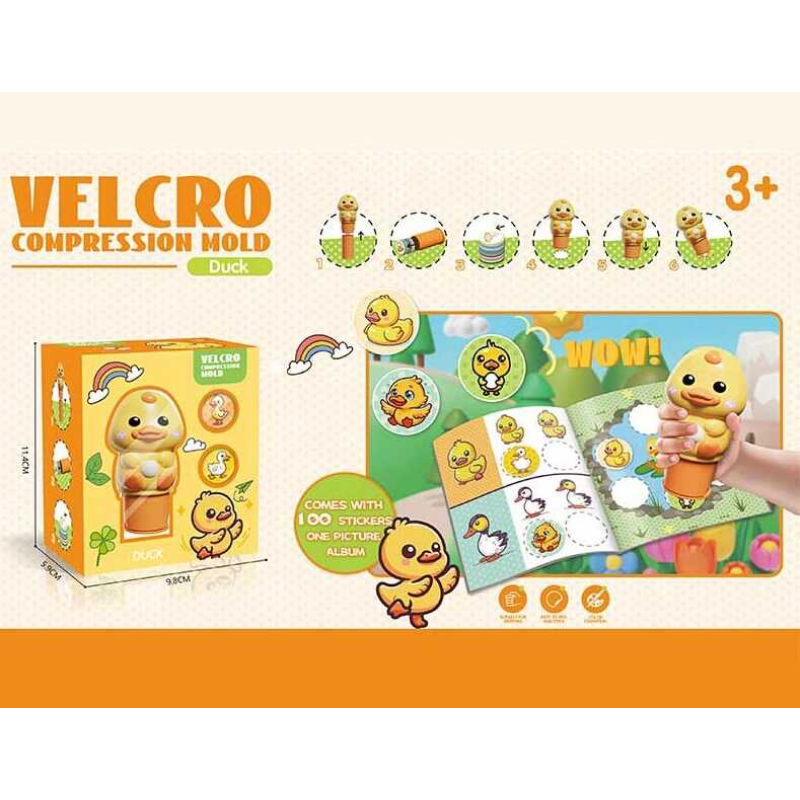 Штампувальник наліпок ME-178 (192/2) “Каченя“, мініальбом, в коробці Штампувальник наліпок ME-178 (192/2) “Каченя“, мініальбом, в коробці