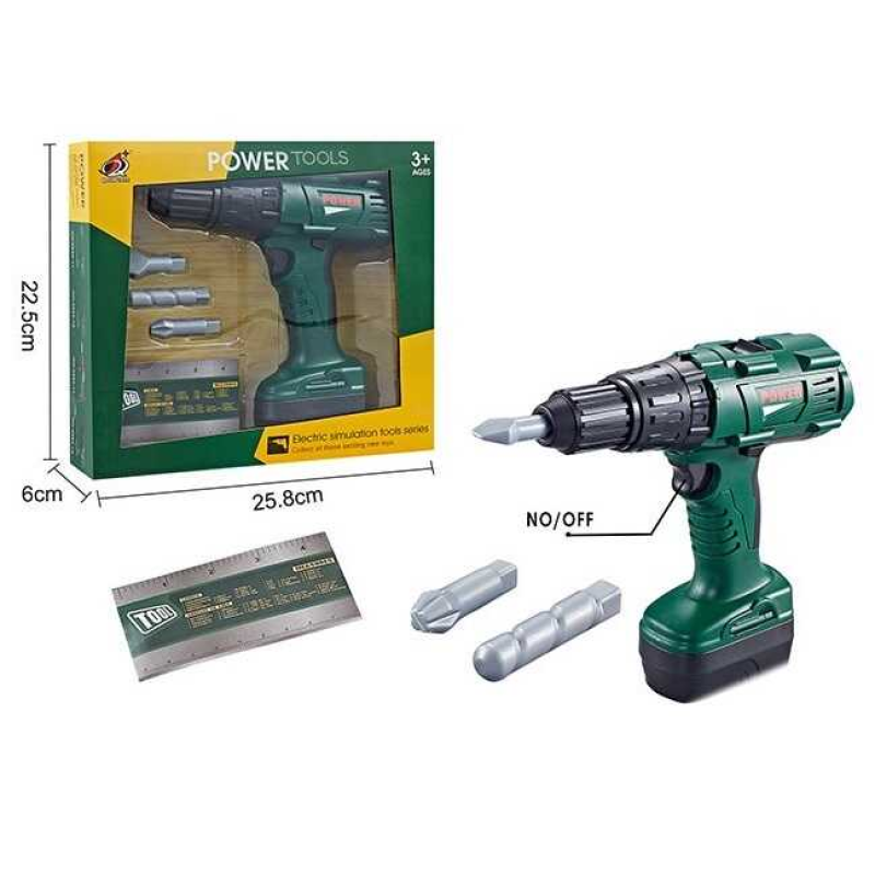 Шурупокрут 0223-11 (48/2) 3 насадки, на батарейках, в коробці Шурупокрут 0223-11 (48/2) 3 насадки, на батарейках, в коробці