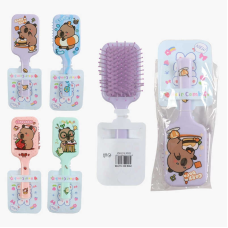 Щітка для волосся C 71767 (360) “Капібара“, в пакеті, ВИДАЄТЬСЯ ТІЛЬКИ МІКС ВИДІВ