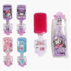 Щітка для волосся C 73124 (360) 4 види, герой, прозорий корпус, в пакеті, ВИДАЄТЬСЯ ТІЛЬКИ МІКС ВИДІВ