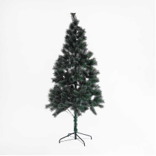 Ялинка штучна C 67105 (1) висота - 210 см, розбірна, прикрашена глітером, в коробці