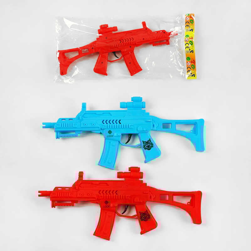 Автомат 099-1 (192/2) 2 кольори, механічний принцип роботи, тріскачка, у пакеті