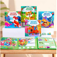 Водна розмальовка C 70994 (80) “Свійські тварини”, водний маркер, розмір 18х18, у плівці