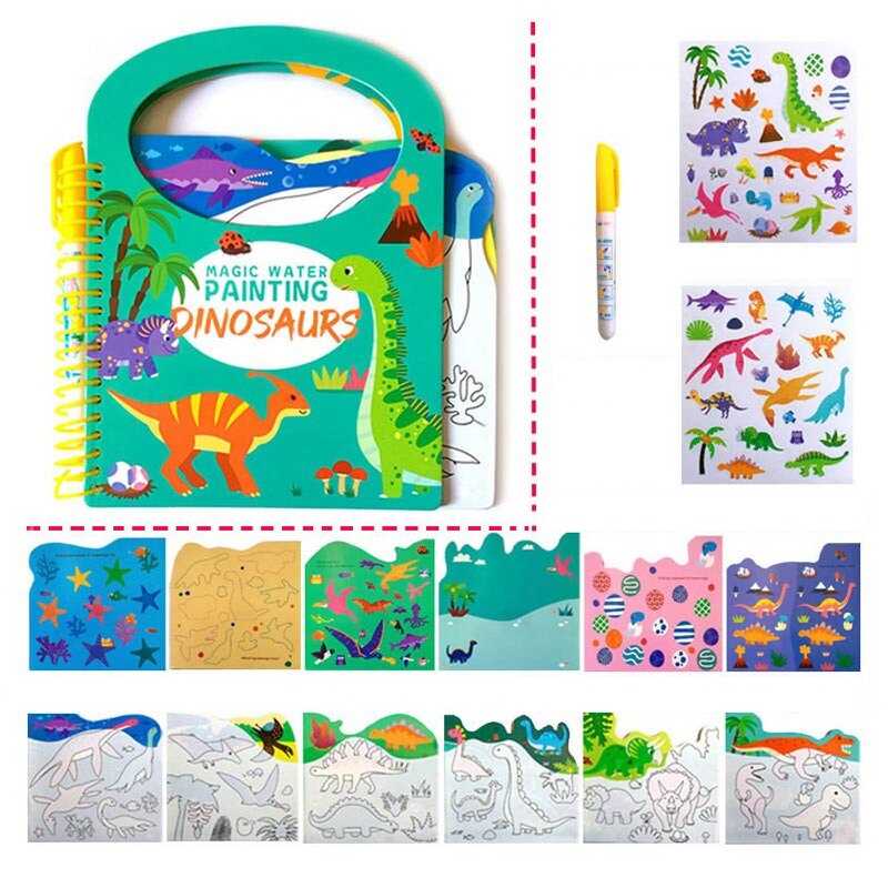 Водна розмальовка LY 63054 (84) маркер, в пакеті