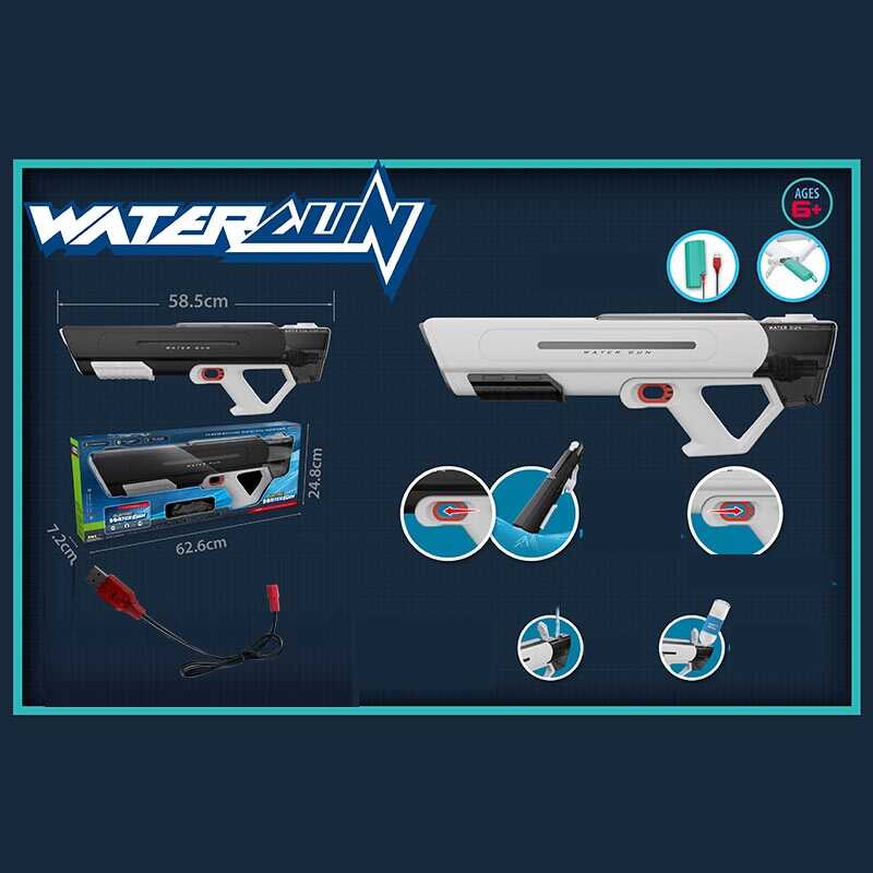 Водний автомат T 13 (12) 2 кольори, автоматичний та механічний принципи роботи, акумулятор 3.7 V, автоматично набирає воду, в коробці Водний автомат T 13 (12) 2 кольори, автоматичний та механічний принципи роботи, акумулятор 3.7 V, автоматично набирає воду, в коробці