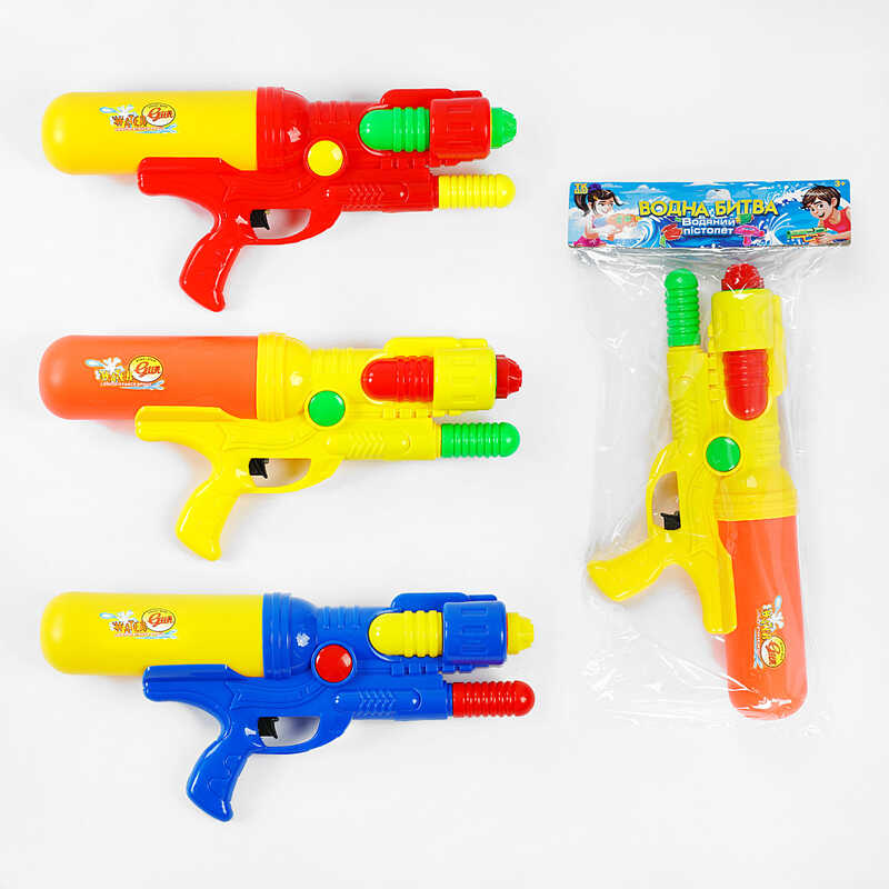 Водний автомат TK 2589-85 (48/2) “TK Group“, 3 кольори, помповий механізм, в пакеті, ВИДАЄТЬСЯ ТІЛЬКИ МІКС ВИДІВ