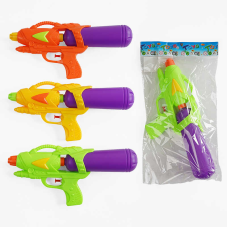 Водний пістолет 05614-1 (192/2) 31х6х15 см, знімний балон, помповий механізм, в пакеті, ВИДАЄТЬСЯ МІКС