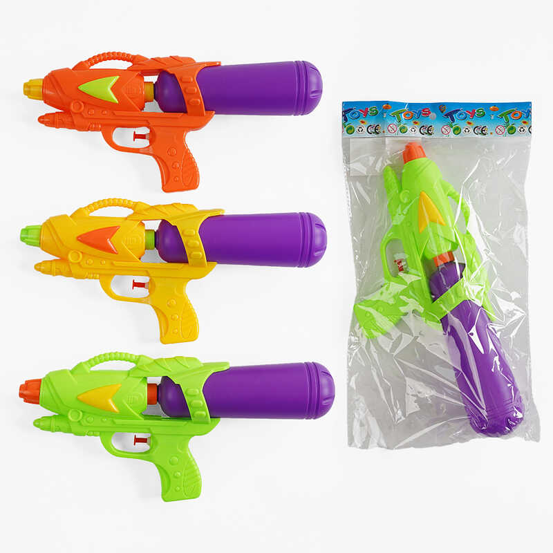 Водний пістолет 05614-1 (192/2) 31х6х15 см, знімний балон, помповий механізм, в пакеті, ВИДАЄТЬСЯ МІКС