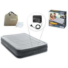 Intex Велюр матрац 67768 (2) розмір 137х191х33 см, полуторний, з вбудованим насосом 220V