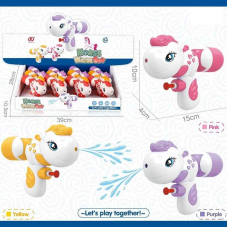 Водний пістолет BY 7 (18) ЦІНА ЗА 12 ШТУК В БЛОЦІ, механічний, в коробці