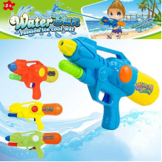 Водний пістолет G 15 (144/2) помповий механізм, знімний балон, довжина 33 см, в пакеті, ВИДАЄТЬСЯ МІКС ВИДІВ