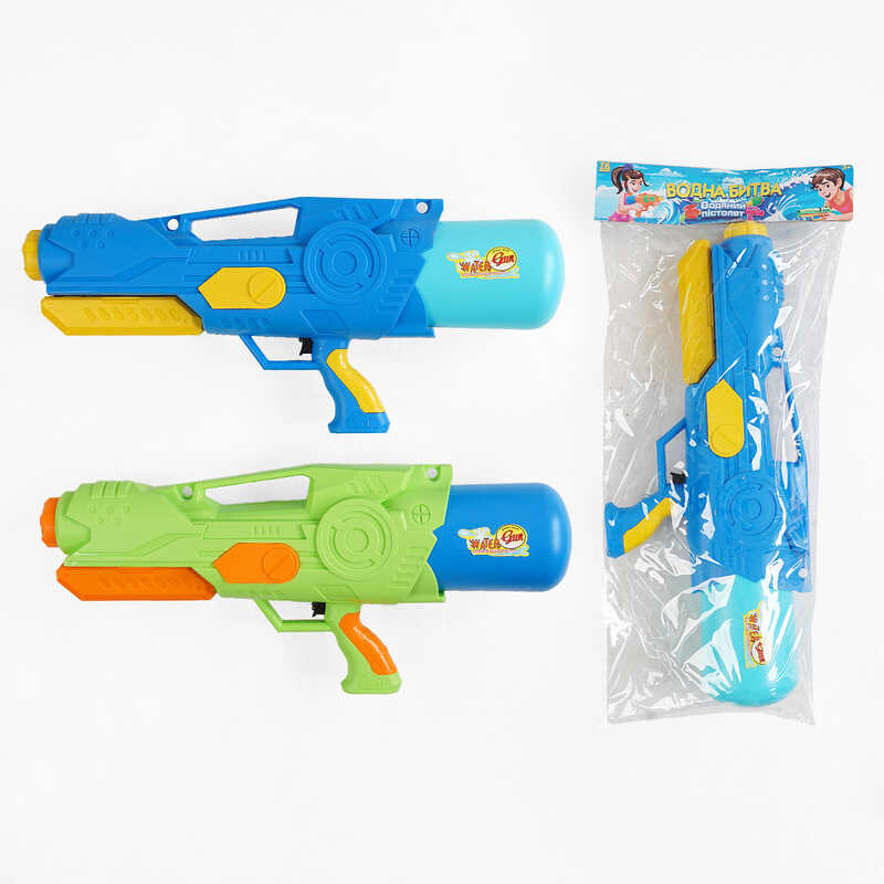 Водний пістолет TK 1050-47 (24/2) “TK Group“, 2 кольори, помповий механізм, в пакеті Водний пістолет TK 1050-47 (24/2) “TK Group“, 2 кольори, помповий механізм, в пакеті