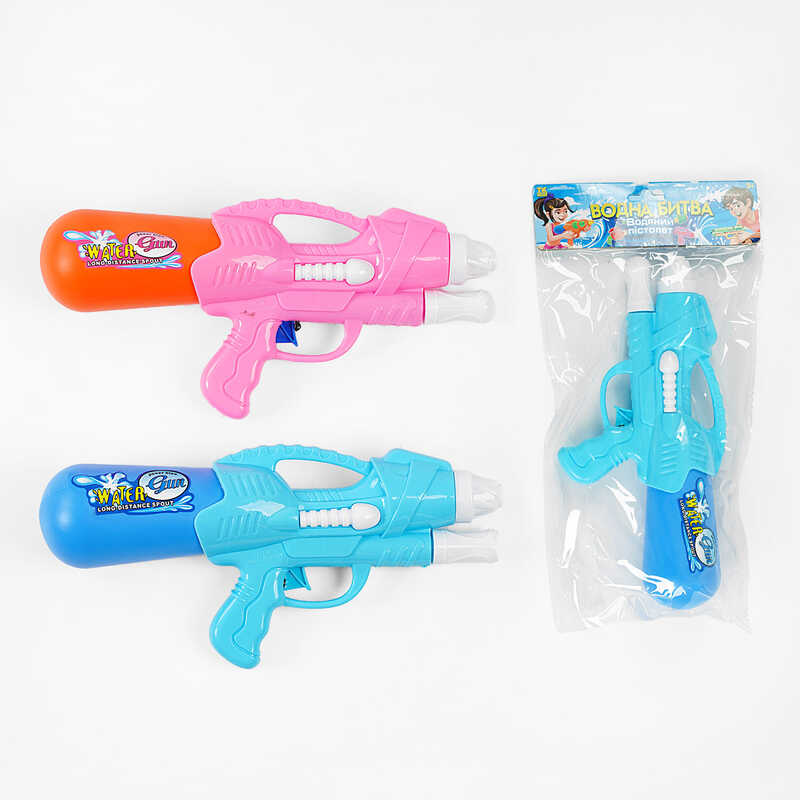 Водний пістолет TK 1168-32 (144/2) “TK Group“, 2 кольори, помповий механізм, в пакеті, ВИДАЄТЬСЯ ТІЛЬКИ МІКС ВИДІВ