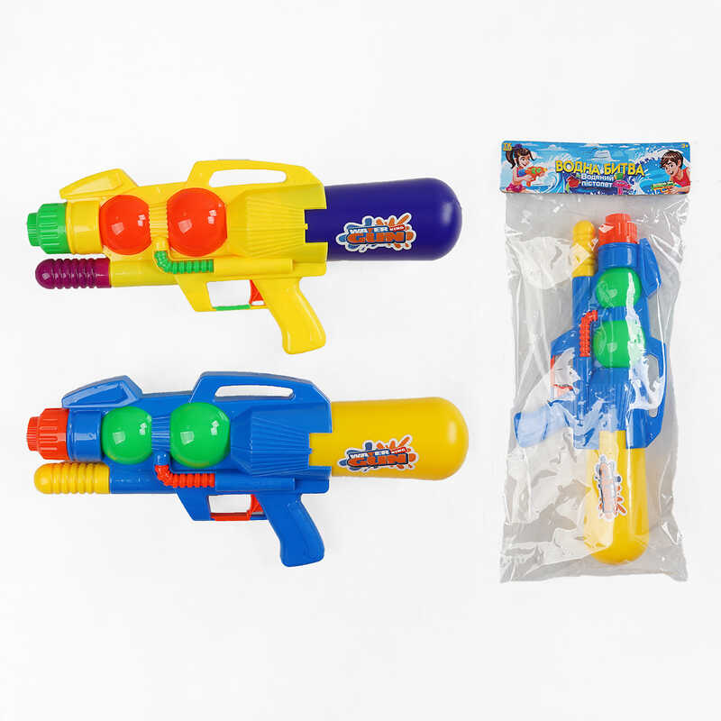 Водний пістолет TK 14178 (72/2) “TK Group“, 2 кольори, помповий механізм, в пакеті Водний пістолет TK 14178 (72/2) “TK Group“, 2 кольори, помповий механізм, в пакеті