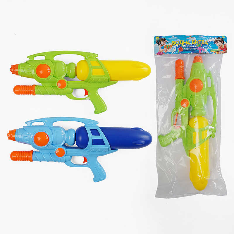 Водний пістолет TK 30801 / 009 (36/2) “TK Group“, 2 види, помповий механізм, в пакеті