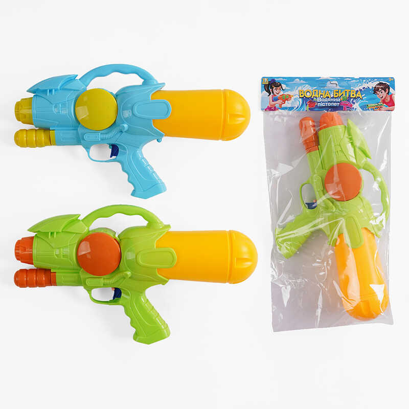 Водний пістолет TK 32043 (120) “TK Group“, 2 кольори, 32х8х18 см, помповий механізм, в пакеті Водний пістолет TK 32043 (120) “TK Group“, 2 кольори, 32х8х18 см, помповий механізм, в пакеті
