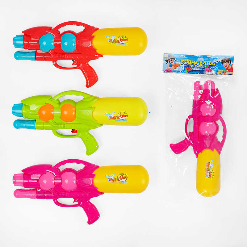 Водний пістолет TK 6402-17 (48/2) “TK Group“ 3 види, помповий механізм, в пакеті, ВИДАЄТЬСЯ МІКС Водний пістолет TK 6402-17 (48/2) “TK Group“ 3 види, помповий механізм, в пакеті, ВИДАЄТЬСЯ МІКС