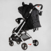 Візок прогулянковий дитячий “JOY“ Elegans A-43081 (1) рама алюмінієва, футкавер, підсклянник, телескопічна ручка