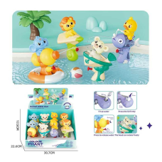 Водний пістолет YS 691 (18/2) ЦІНА ЗА 8 ШТУК В БЛОЦІ, механічний, рухливі елементи, в коробці