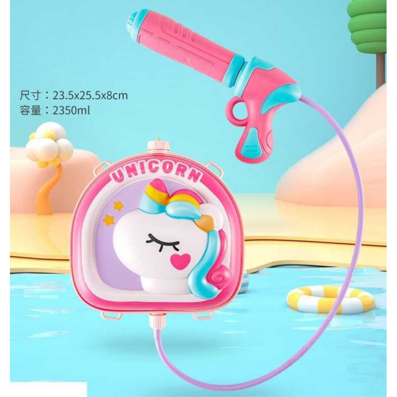 Водний пістолет з балоном 8113-170 (48) помпова система, текстильні ремінці, у пакеті