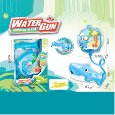 Водний пістолет з балоном B 003 A (36/2) “Акула”, регульовані лямки, помповий механізм, в коробці