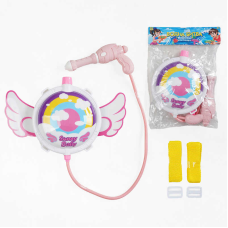 Водний пістолет з балоном TK 19189 (60/2) “TK Group”, помповий механізм, лямки регульованої довжини, в пакеті