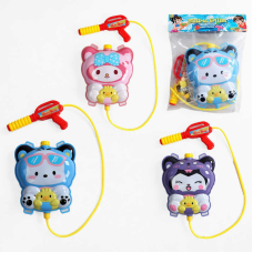 Водний пістолет з балоном TK 20233 (60) “TK Group“, помповий механізм, лямки регульованої довжини, в пакеті, ВИДАЄТЬСЯ ТІЛЬКИ МІКС ВИДІВ