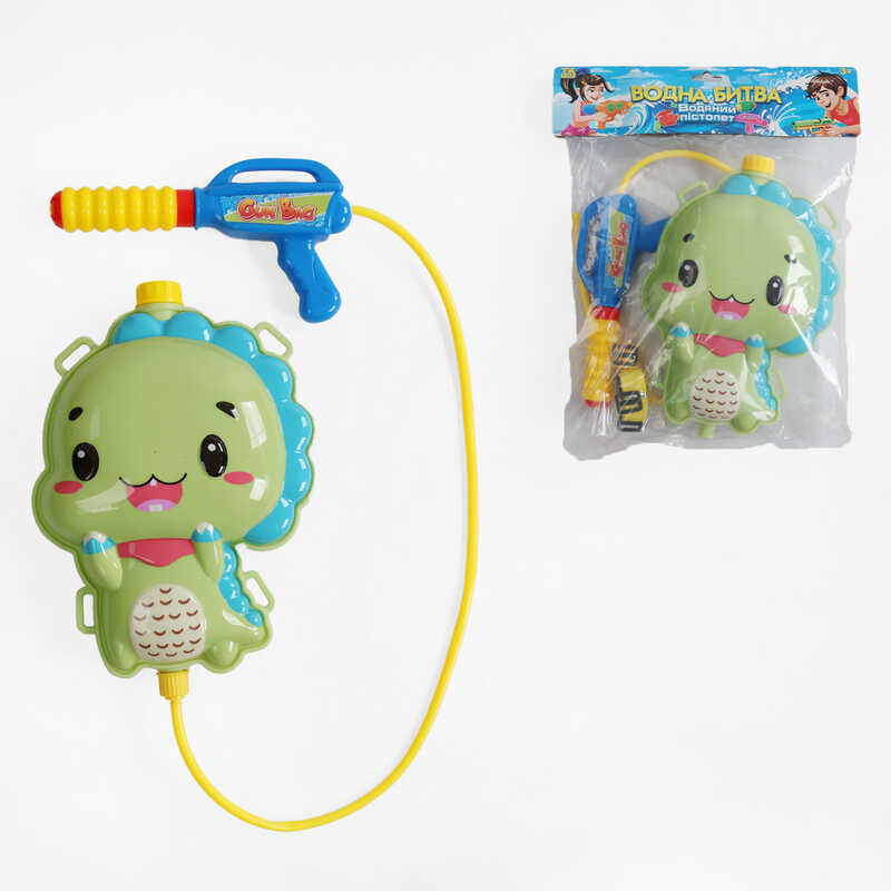 Водний пістолет з балоном TK 20240 (60) “TK Group“, помповий механізм, лямки регульованої довжини, в пакеті Водний пістолет з балоном TK 20240 (60) “TK Group“, помповий механізм, лямки регульованої довжини, в пакеті