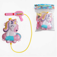 Водний пістолет з балоном TK 20247 (60) “TK Group“, помповий механізм, лямки регульованої довжини, в пакеті