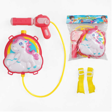 Водний пістолет з балоном TK-40514 (60) “TK Group”, помповий механізм, лямки регульованої довжини, в пакеті