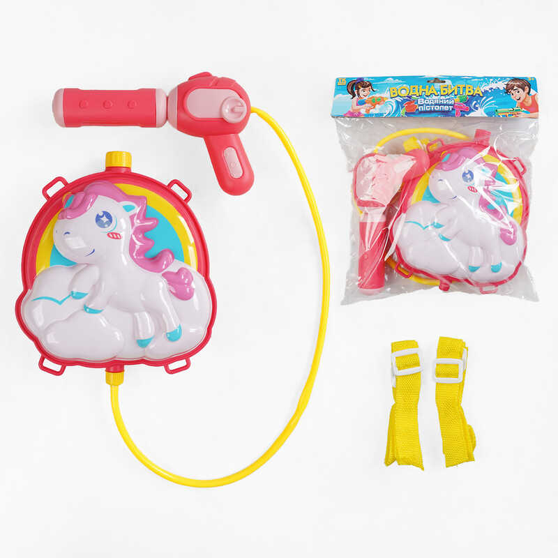 Водний пістолет з балоном TK-40514 (60) “TK Group”, помповий механізм, лямки регульованої довжини, в пакеті Водний пістолет з балоном TK-40514 (60) “TK Group”, помповий механізм, лямки регульованої довжини, в пакеті