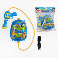 Водний пістолет з балоном TK-52023 (84) “TK Group”, помповий механізм, лямки регульованої довжини, в пакеті