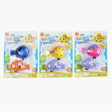 Водоплавна гра 2625 (480/4) 3 види, на листі, ВИДАЄТЬСЯ ТІЛЬКИ МІКС ВИДІВ, “Рибки”, 2 види, заводний механізм, на листі