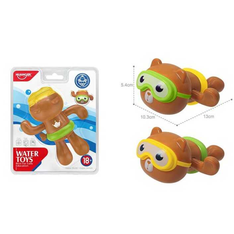 Водоплавна гра HE 8053 (72) 2 види, заводний механізм, в слюді