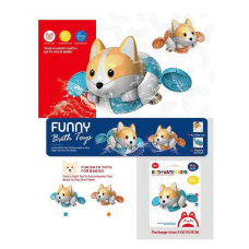 Водоплавна гра RT 1302-1 (120) “Коргі”, 2 кольори, заводний механізм, на листі