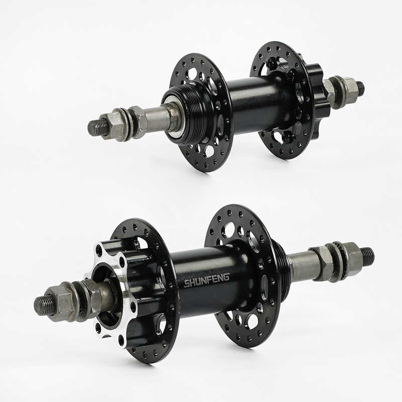 Втулка задня SHUNFENG SF - 404 / HB 25 B (50) під тріскачку та дисковий тормоз, сталева 