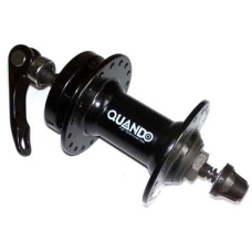 Втулка передня Quando KT-ТD7F (10) 36H під диск QR 108mm, під ексцентрик алюмінієва, чорна