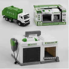 Гараж CLM - 552 (8) «Спецтехніка», рація, світло, звук, в коробці