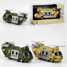 Гвинтокрил WY 641 AB (24) “Військовий“, світло, звук, 4 активні кнопки, рухомі деталі, в коробці