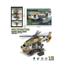 Гелікоптер JS 128 D (36) звук, підсвітка, масштаб 1:16, рухомі двері, підіймальний гак, механічне обертання лопаті, в коробці