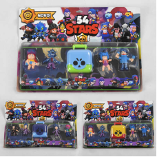 Герої LDY 220862 (72) BRAWL STARS, 3 види, на листі