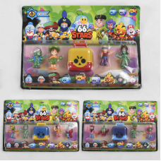 Герої LDY 220932 (72) Brawl Stars, 3 види, на листі