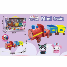  Герої YQ 8105 (36/2) 2 фігурки героїв, потяг, 2 причепи, в коробці