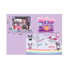 Герої YQ 8501 (60/2) 5 фігурок, прасувальна дошка, замок, кошик для білизни, аксесуари, в коробці