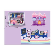 Герої YQ 8503 (60/2) 5 фігурок, парти, замок, дошка в коробці