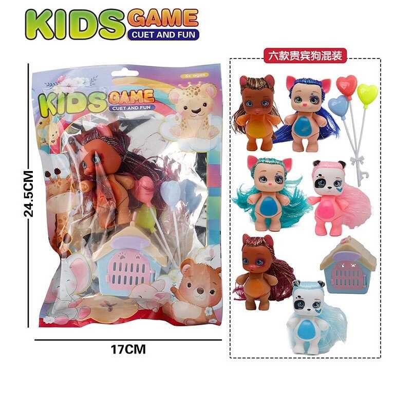 Герой LK 2258-2 (480/2) аксесуари, висота: 10 см, рухливі кінцівки, в пакеті