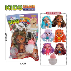 Герой LK 2258-6 (360/2) пляшечка, висота: 10см, рухливі кінцівки, в пакеті