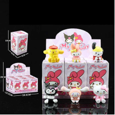 Герой LZDH 004 (56/2) ЦІНА ЗА 6 ШТУК В БЛОЦІ, фігурка-сюрприз, в коробці