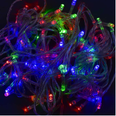 Гірлянда світлодіодна С 31321 (100) 100 лампочок, довжина 9.5 метра, мультиколор
